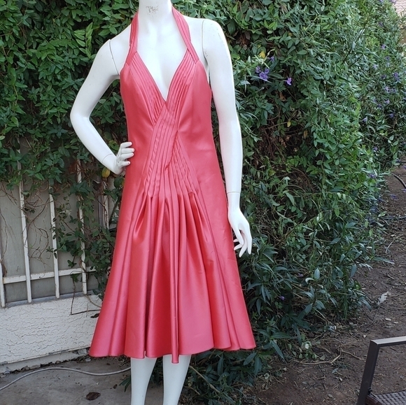 PAMELLA ROLANDCutout Halter Dress‎ - Picture 1 of 8